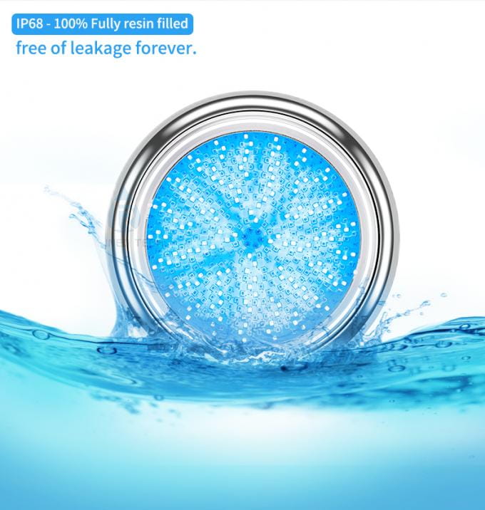 316LSS Underwater Recessed LED Pool Light Bulb 220MM 12V Resin Filled 2