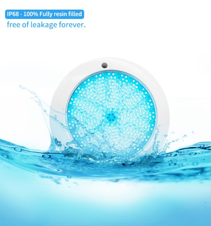 Multipurpose 35W Swimming Pool Lights LED Underwater Replacement Plastic Material 0