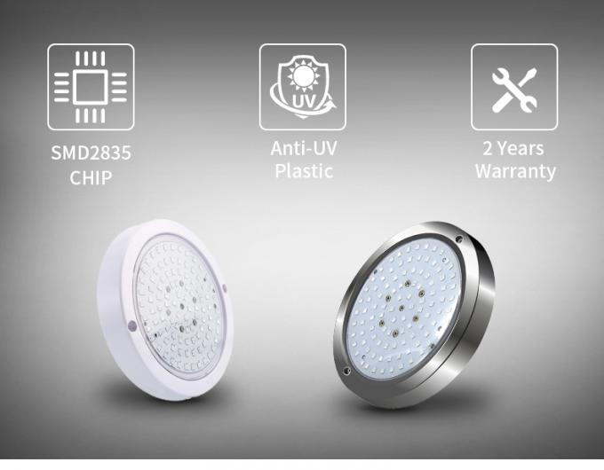 Resin Filled 120MM Concrete Pool Light Inground 6W 10W Switch WiFi Control 2