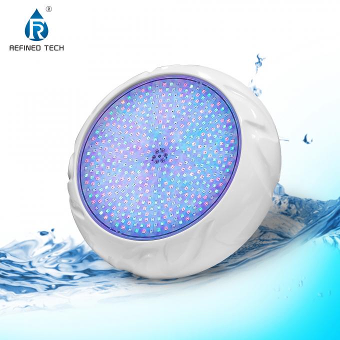 Plastic 24W 12V Underwater LED Pool Lights RGB Color Swimming Pool Lights 0