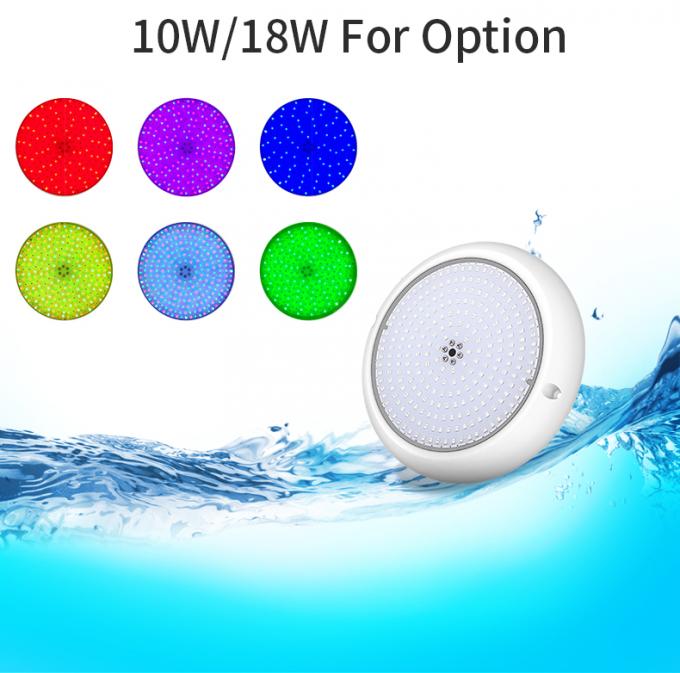 DMX Control LED Pool Light With RGB DC12V 24V 10W 1