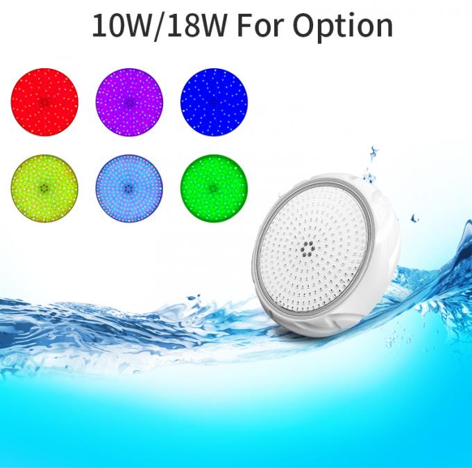 RGB Durable Concrete Pool Light WiFi Control Surface Mounted 1