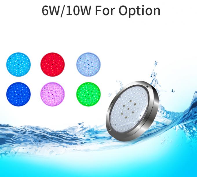Waterproof 12 Volt Wall Mounted LED Pool Light 120MM SS316L Material 1