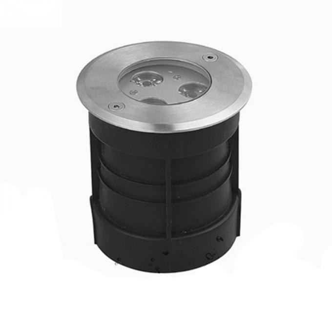 RGB Stainless Steel LED Inground Light Multipurpose IP68 Waterproof 0