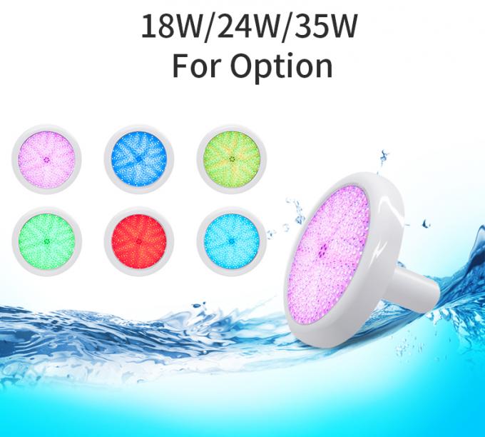 Nontoxic Plastic Vinyl Pool Light Multipurpose IP68 Waterproof 2