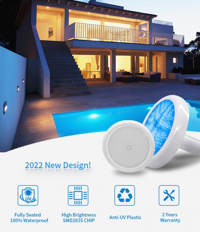 Nontoxic Plastic Vinyl Pool Light Multipurpose IP68 Waterproof 1